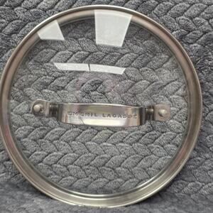 Emeril Lagasse Glass Lid 7 Inch Replacement Pot Pan Cover 6 Inch Inner Stainless